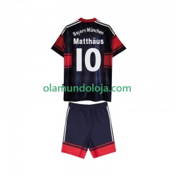 Camisola Bayern de Munique Matthas 10 1997 Retro Criança Equipamento Primeiro 1999 Manga Curta